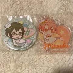 アイドリッシュセブン 二階堂大和 和泉三月 缶バッジ アクキー セット