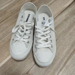 CONVERSE ALL STAR ローカットホワイト スニーカー25.5センチ