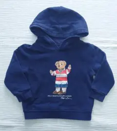 Ralph Lauren★キッズ ポロベア 裏起毛パーカー 24M(80~90)