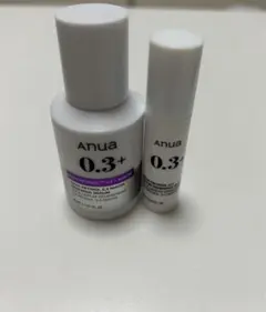 Anua 0.3+ レチノール美容液 30ml & 7ml