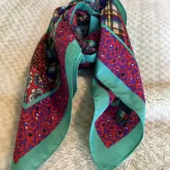 スカーフ　赤系　No.812