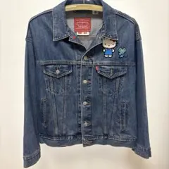 新品 ハローキティ Gジャン L デニム ジャケット サンリオ Levi's