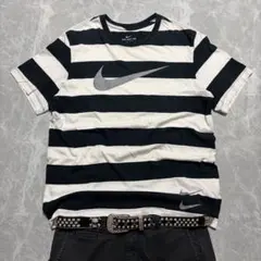 00s【old nike】big logo tech tee/y2k cyber - メルカリ