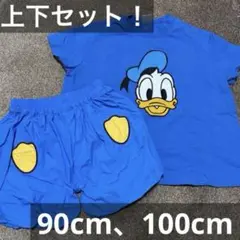 ドナルドダック Tシャツ　ショートパンツ　バースデー　2点セット　上下セット