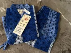 【新品未使用タグ付き】甚兵衛　浴衣　男の子80サイズ
