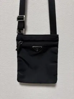 【美品】PRADA ミニショルダーバッグ サコッシュ 斜め掛け ナイロン