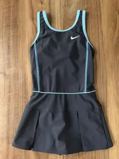 美品❣️ Nike ワンピース水着 黒/青　130cm