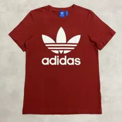 adidas アディダス BQ5395 トレフォイル ロゴプリント 半袖Tシャツ