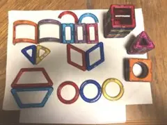 MAGFORMERS 知育玩具 多色 幾何学的形状