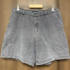 90s USA製 KAVU ダック ショートパンツ 34 グレーのサムネイル