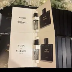BLEU DE CHANEL パルファムサンプル20点セット CHANEL BLUE De CHANEL 2 Piece Gift Set ( 3.4 oz EDP & 0.7 oz