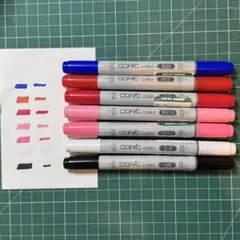 コピックチャオ 7本セット 筆記確認済み ほぼ未使用 COPIC ciaoのサムネイル