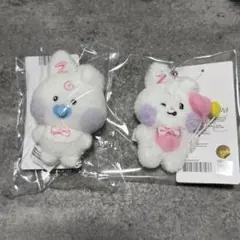 ZERONI ユジン ユニニ ベビー ぬいぐるみ キーリング