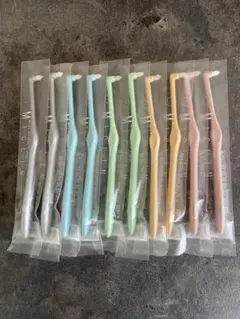 ▼【ワンタフト ミクリン】やわらかめ10本 歯科医院専用 歯ブラシ