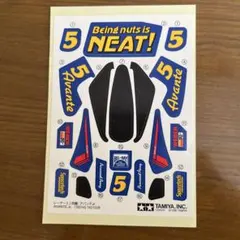 タミヤ ミニ四駆 アバンテJr. 純正ステッカー