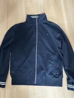 Tommy Hilfiger 黒 ジップアップジャケット
