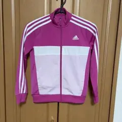 adidas アディダス130 ピンク ジャージ 女の子