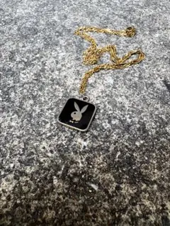 80s playboy gold plated necklaceのサムネイル