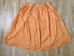 アースミュージック&エコロジー　ギャザースカート　フリル