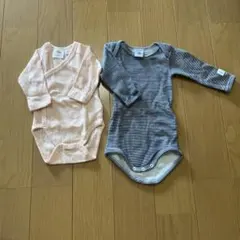 未使用　プチバトー　ZARA ボディースーツ2枚