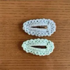 50.핸드메이드 크로셰 패치 핀, 2개 세트
