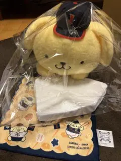 サンリオ　タイトーくじ　A賞　Ｅ賞　ポムポムプリン　WBC 侍ジャパン