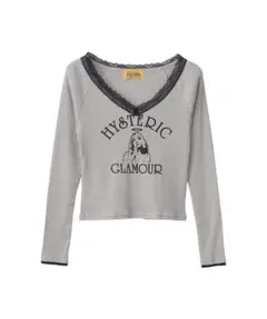 hysteric ストロベリープリント 長袖トップス hysteric ストロベリー長袖Tシャツ - メルカリ