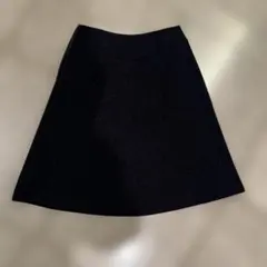 ハロッズ　ネイビー　膝丈スカートのサムネイル