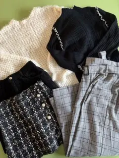 160センチ　女の子　冬物まとめ売り　　5着　GU GRL WEGO