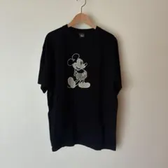 Disney ミッキーマウス Tシャツ 黒