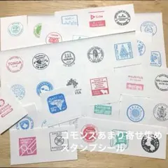 大阪関西万博 スタンプシール コモンズ寄せ集め　EXPO2025