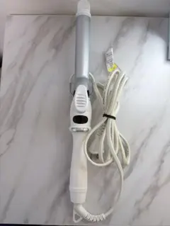 SALONIA サロニア セラミックカールアイロン25mm温度表示ホワイト