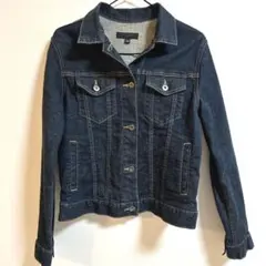 美品✨ユニクロ　UNIQLOデニムジャケット　定番　シンプル　着回し抜群　L