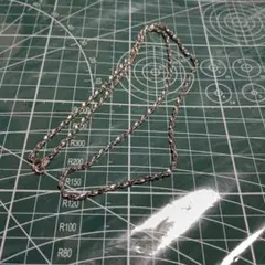 e*r様 シルバー ツイストチェーン ネックレス