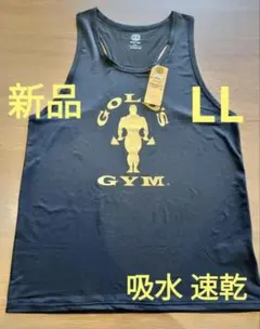 GOLD'S GYM ゴールドジム タンクトップ ブラック黒 LL 新品 メンズのサムネイル
