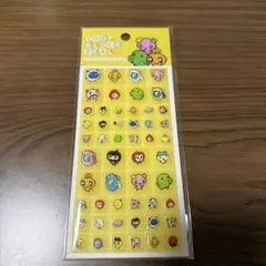 【匿名配送】タイルみたいなシール　たまごっち　イエロー
