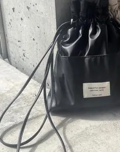 beautiful people 巾着 ショルダーバッグのサムネイル