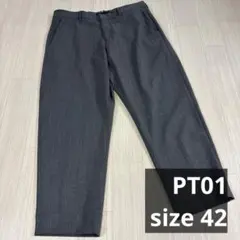 PT01 woman pants グレー スラックス　42