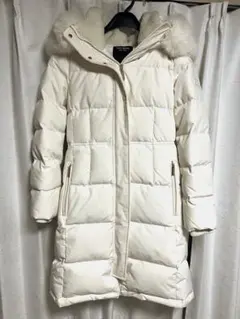 お早めに！時間限定Kate Spade フード付きロングダウンジャケット