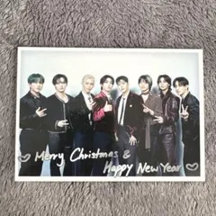 Stray Kidsスキズ FC特典 2024 クリスマス ポストカード