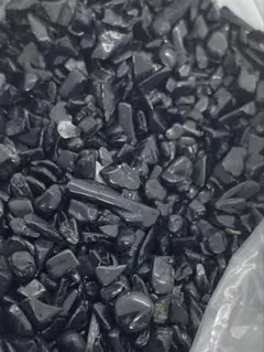 ブラックトルマリン　小粒　さざれ石　送料込み