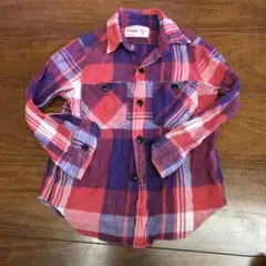 デニム&ダンガリーシャツuesd/110cm