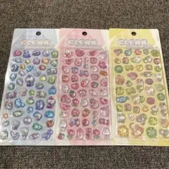 正規品　クリアぷくぷくキャンディシール　吉田産業　ボンボンドロップシール