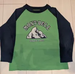MONT-BELL 長袖Tシャツ 110cm ウィックロン