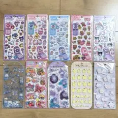 平成はっぴーフォン　サンリオ　はぴだんぶい　クリアジェム　ウォーターシール