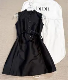 Dior ショートドレス　シルクファイユシルク100%