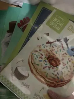 パペットスンスン ファミマ クリアファイル 全5種類 コンプリート