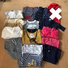 女の子1〜2歳　90 95 メイン　ハッカなど15点セット