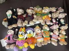 【まとめ売り/タグ付き未使用あり】ダッフィー シェリーメイ　ぬいぐるみバッチ