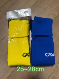 ガビック サッカーソックス 25〜28 イエロー・ブルー